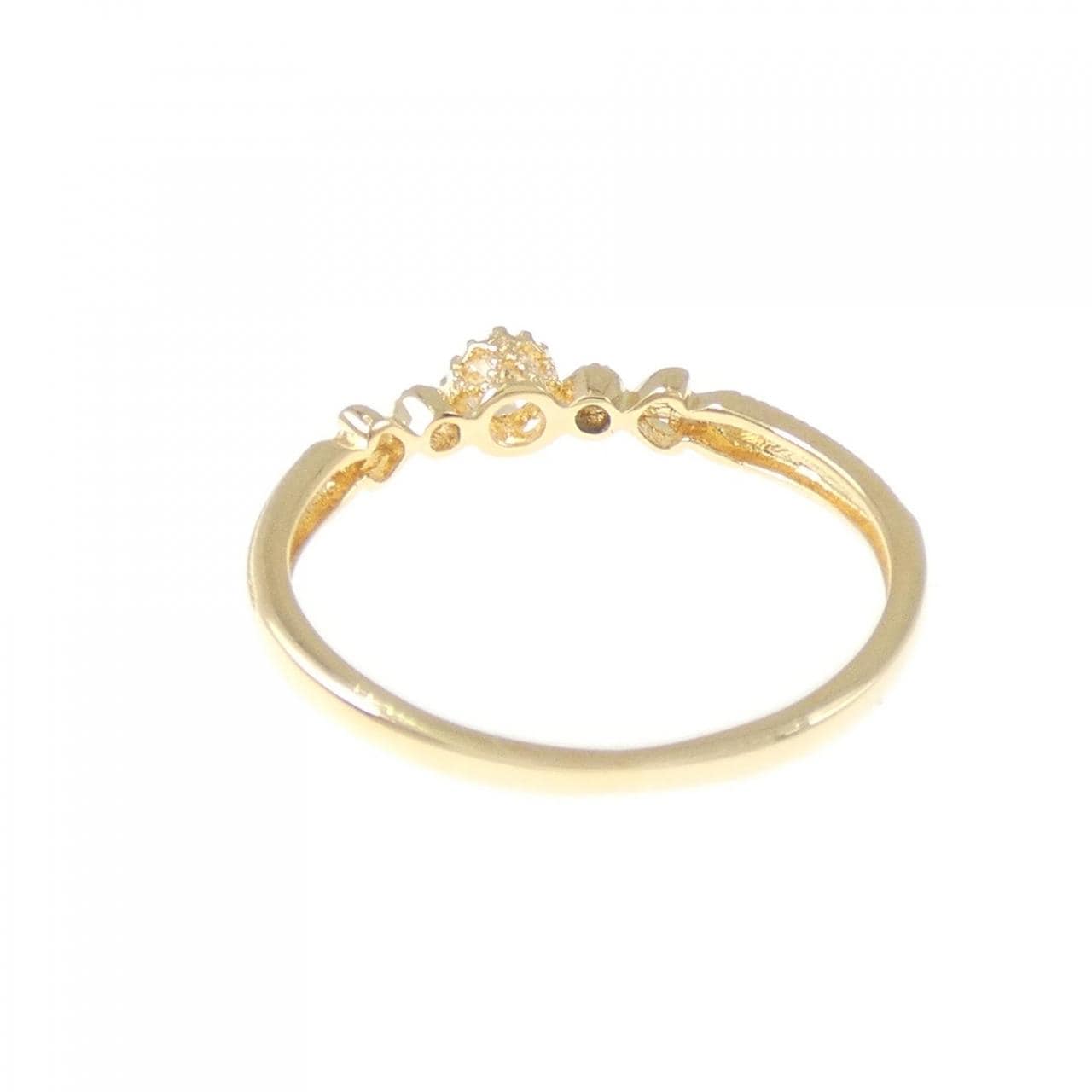 K18YG ダイヤモンド リング 0.08CT
