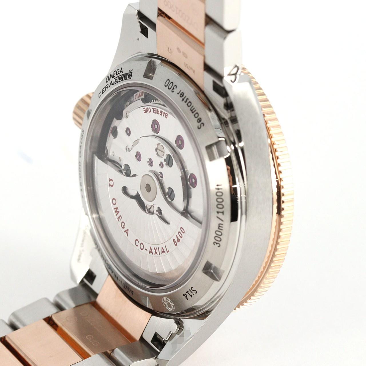 オメガ シーマスター300 PGコンビ 233.20.41.21.01.001 SSxPG 自動巻