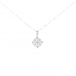PT999/PT850 ダイヤモンド ネックレス 0.01CT