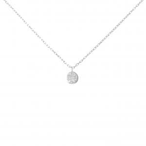 K18WG ダイヤモンド ネックレス 0.20CT