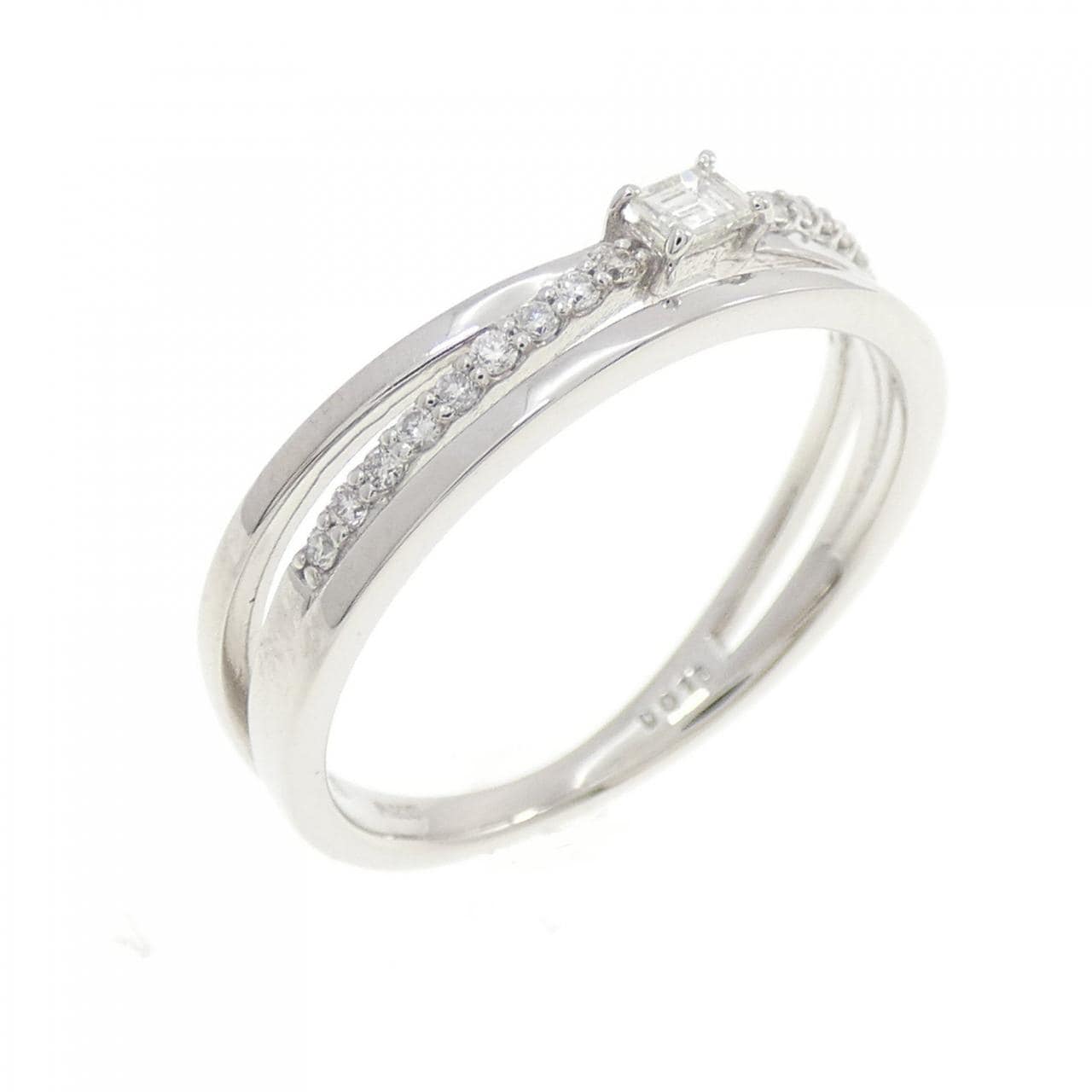 【新品】PT900 ダイヤモンド リング 0.15CT
