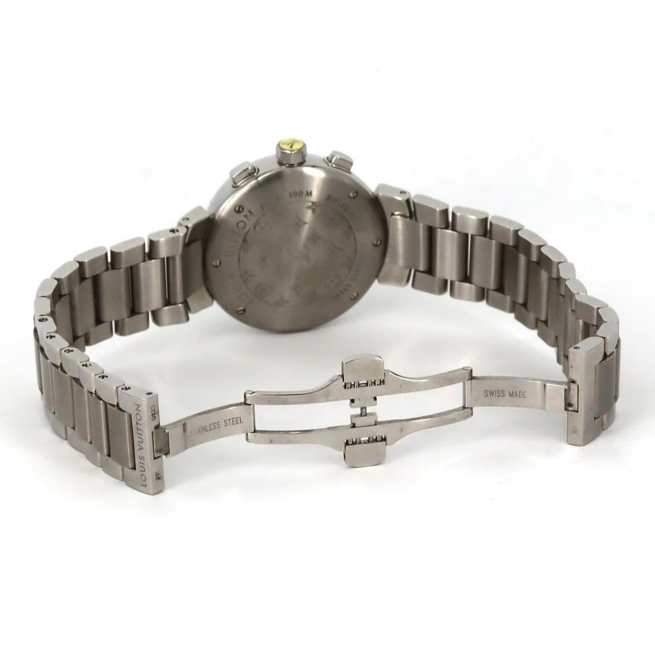 ルイヴィトン タンブールラブリーカップクロノ Q1G03 SS クォーツ