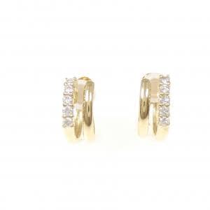 K18YG ダイヤモンド イヤリング 0.20CT