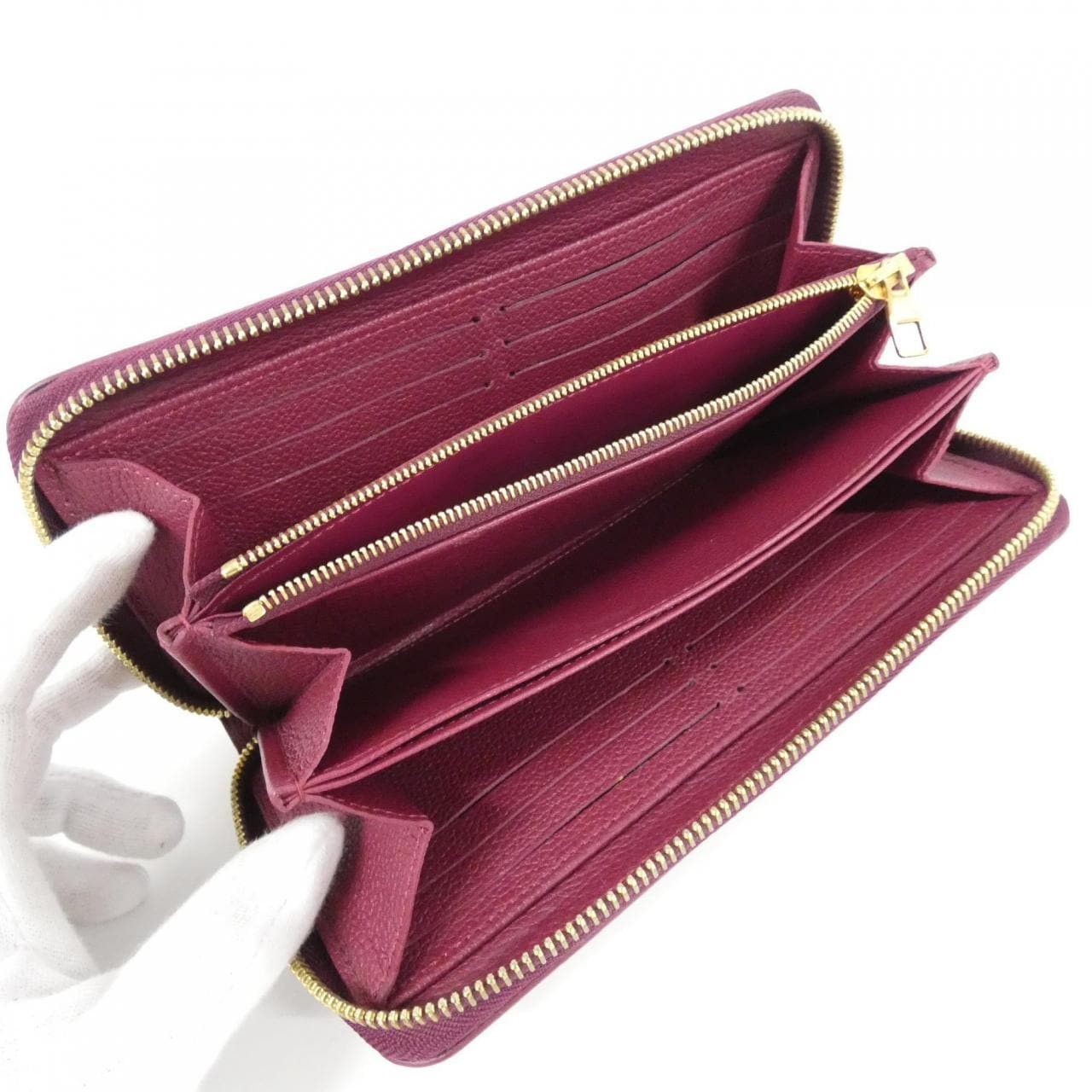 ルイヴィトン モノグラム アンプラント ジッピー ウォレット M64803 財布