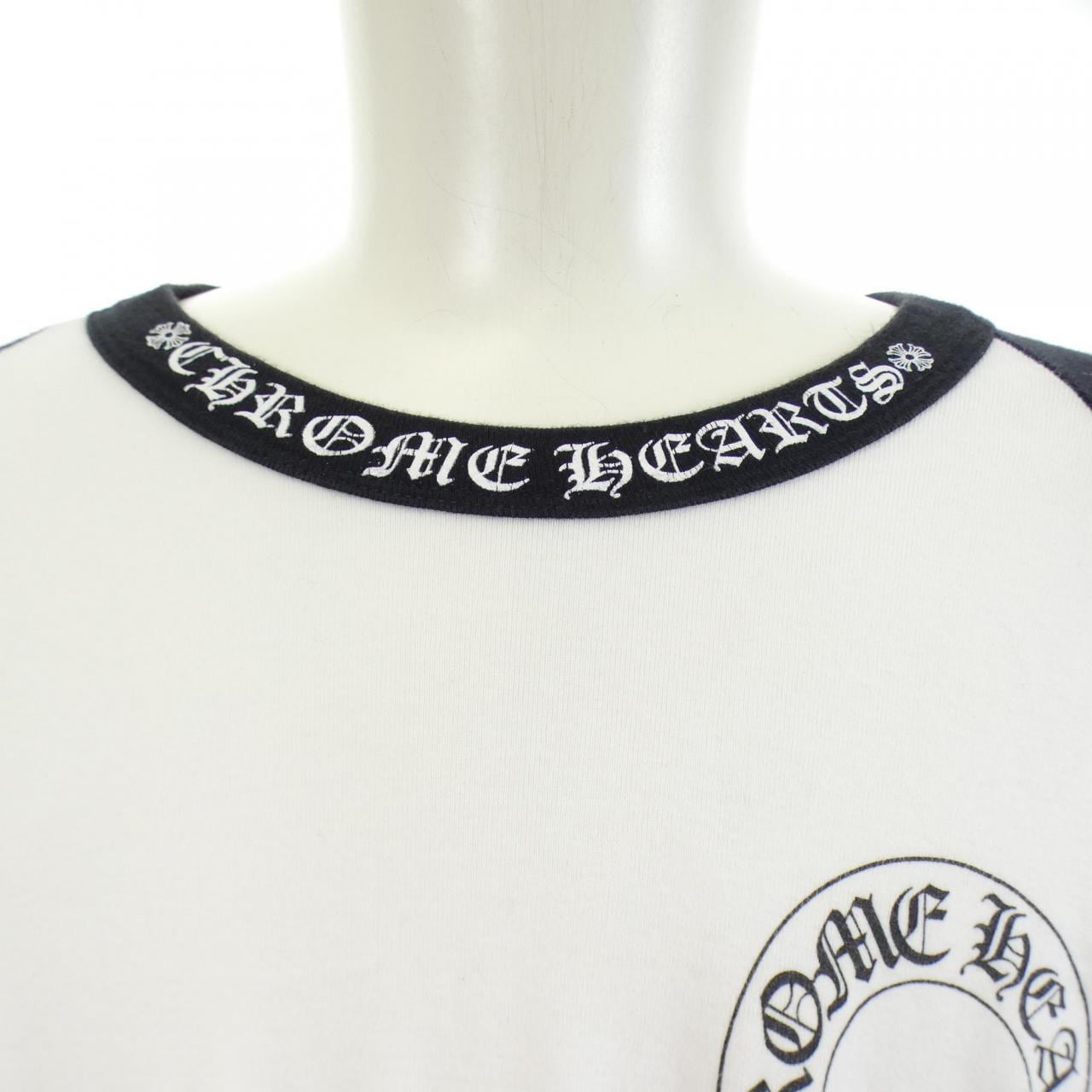 クロムハーツ CHROME HEARTS NECK LOGO HORSESHOT Tシャツ