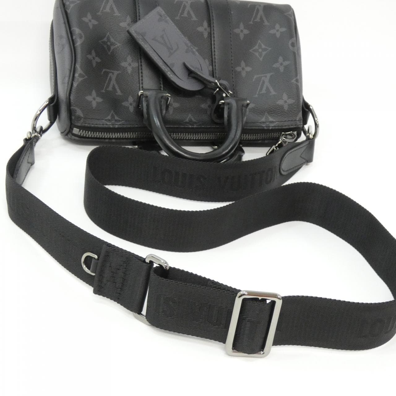 ルイヴィトン モノグラム エクリプス リバース キーポル バンドリエール 25cm M46271 ボストンバッグ