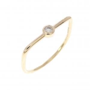 ヒロタカ ミロ リング 0.03CT