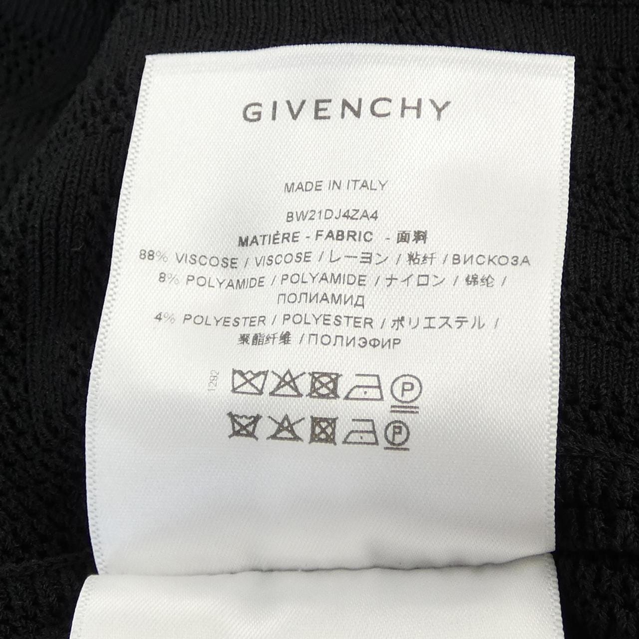 ジバンシー GIVENCHY BW21DJ4ZA4 ワンピース