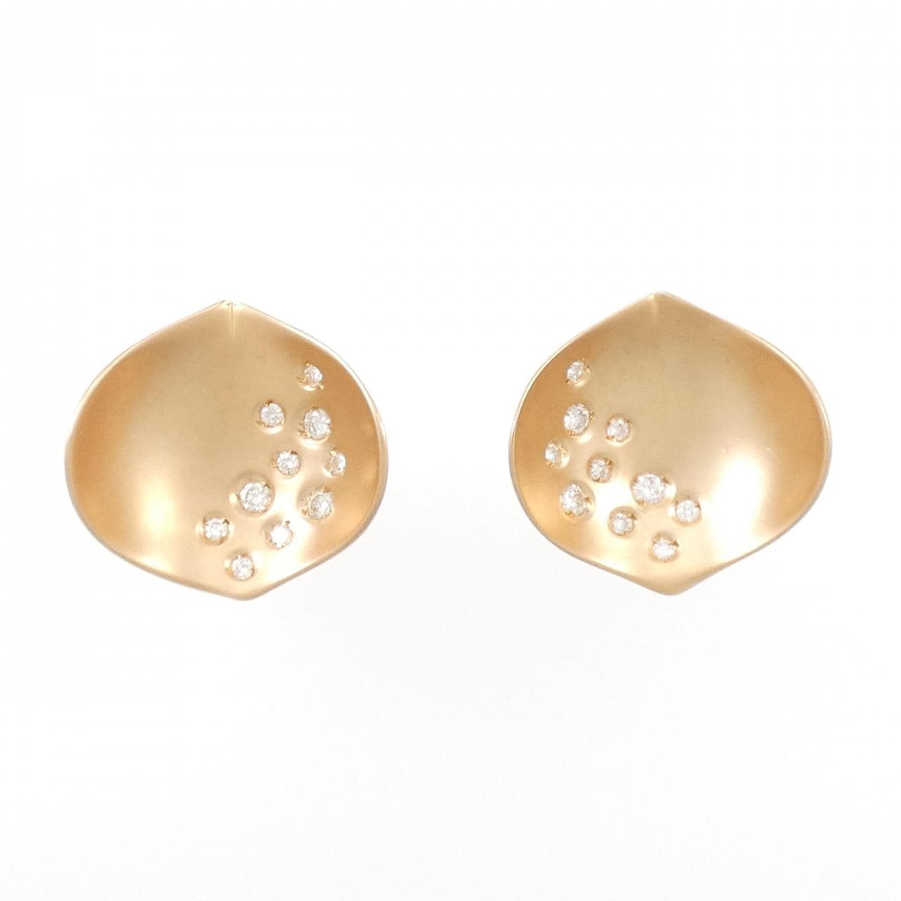 750PG Diamond earrings