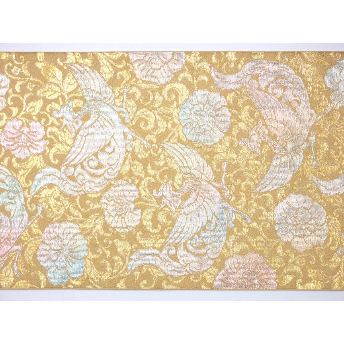 【未使用品】袋帯　本袋　翔鳳彩花錦【たつむら】