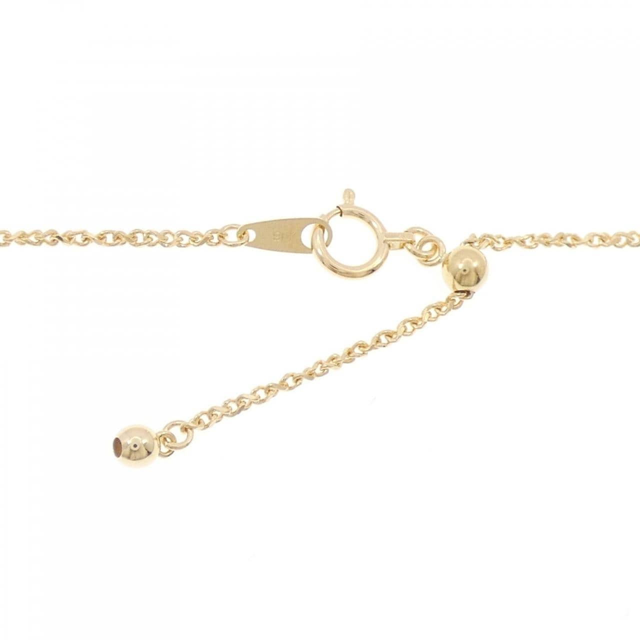 K18YG chain necklace