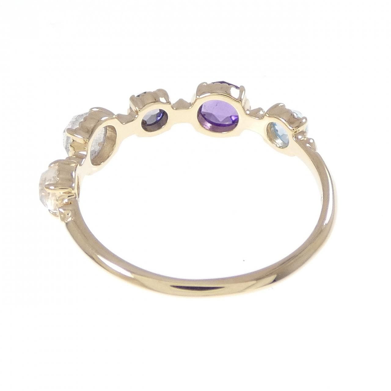 アガット カラーストーン リング