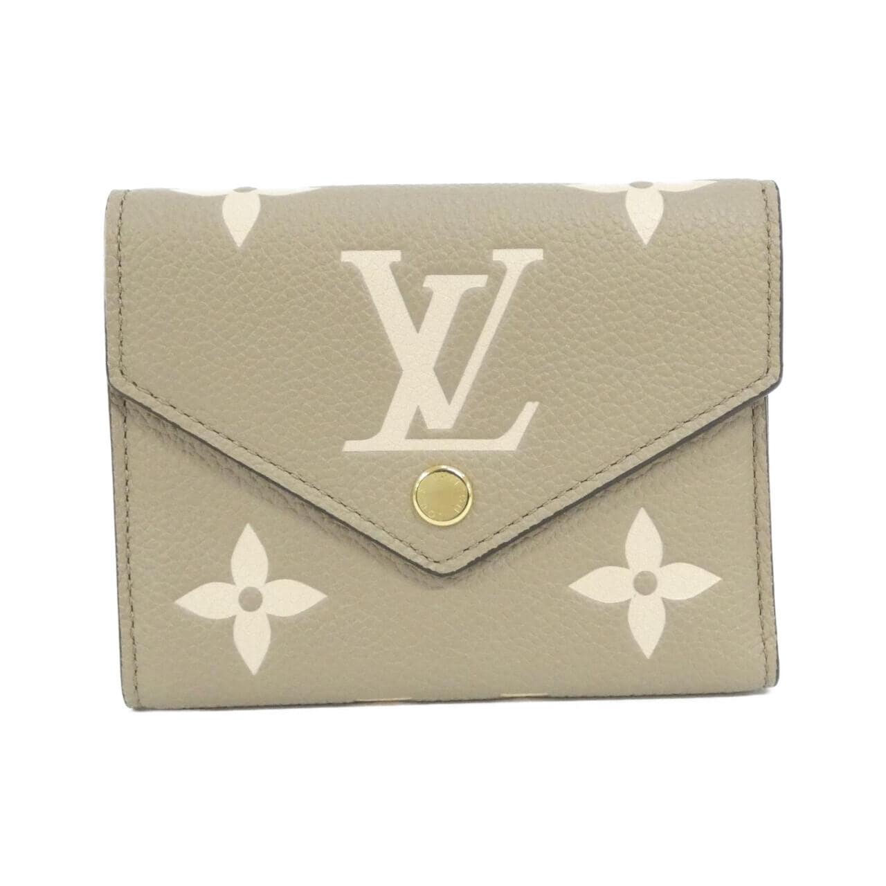 ルイヴィトン バイカラー モノグラム アンプラント ポルトフォイユ ヴィクトリーヌ M81861 財布