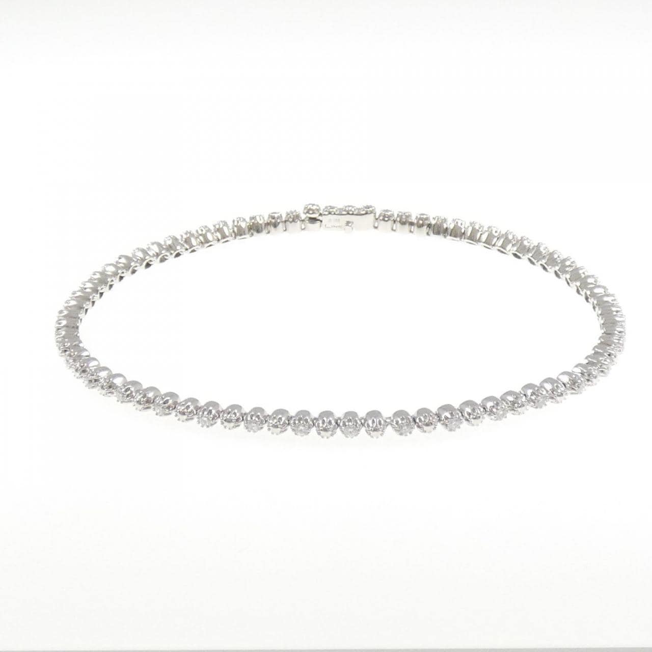 LINE ダイヤモンド ブレスレット