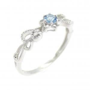 K10WG アクアマリン リング