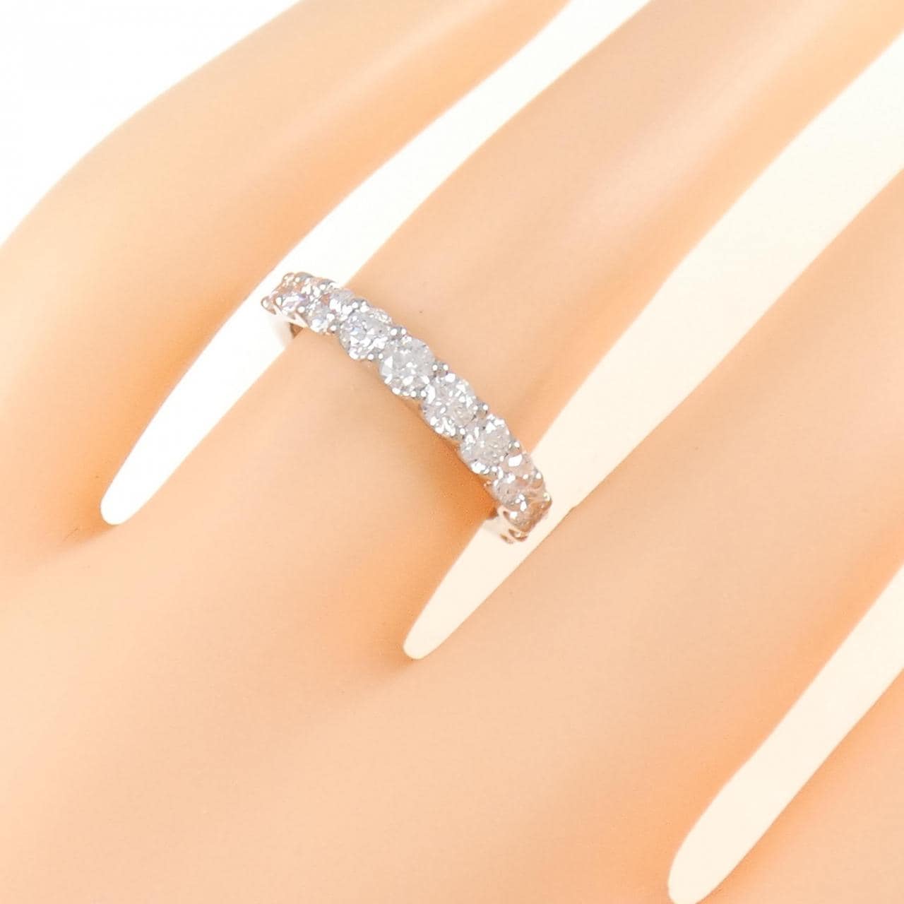 【新品】PT ダイヤモンド リング 1.013CT D VS1-SI1 VG-GOOD