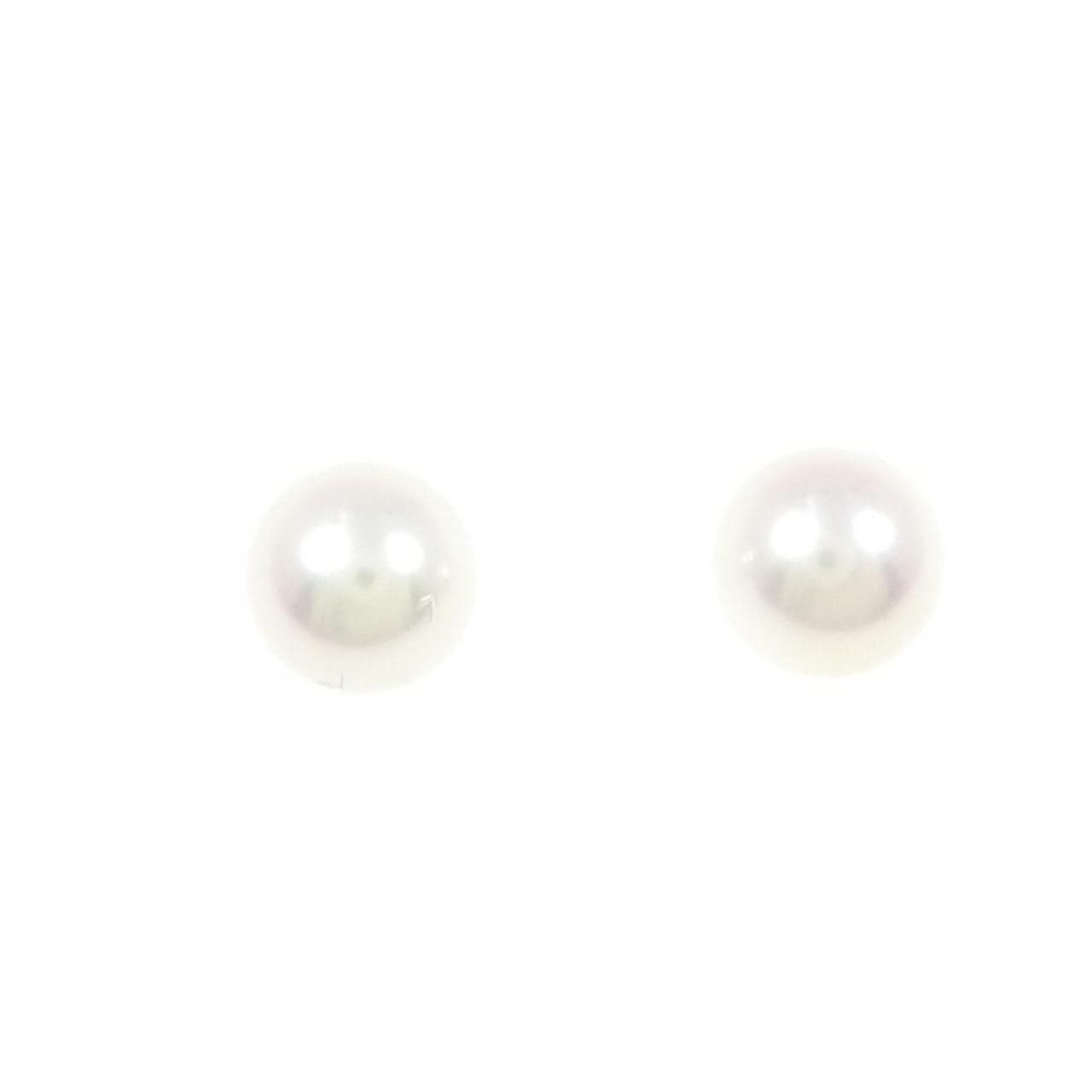 K14WG アコヤパール ピアス 7.2mm