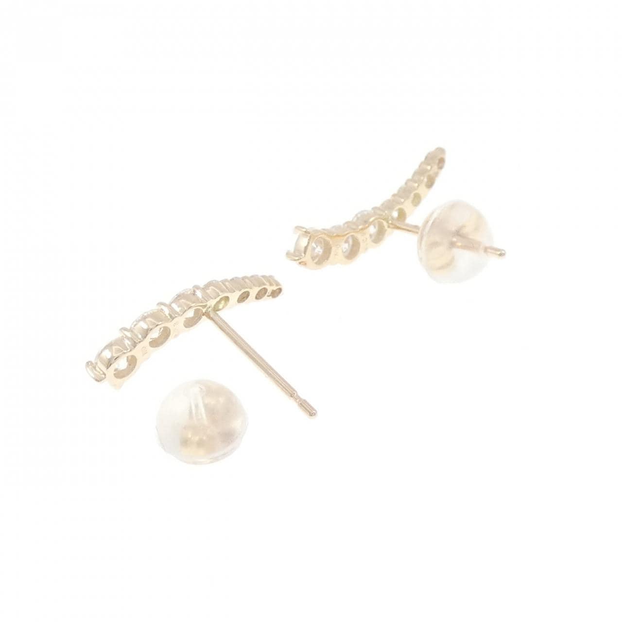 【リメイク】K10YG ダイヤモンド ピアス 0.46CT