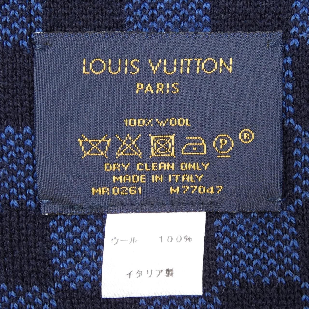 ルイヴィトン LOUIS VUITTON プティダミエ M77047 MUFFLER