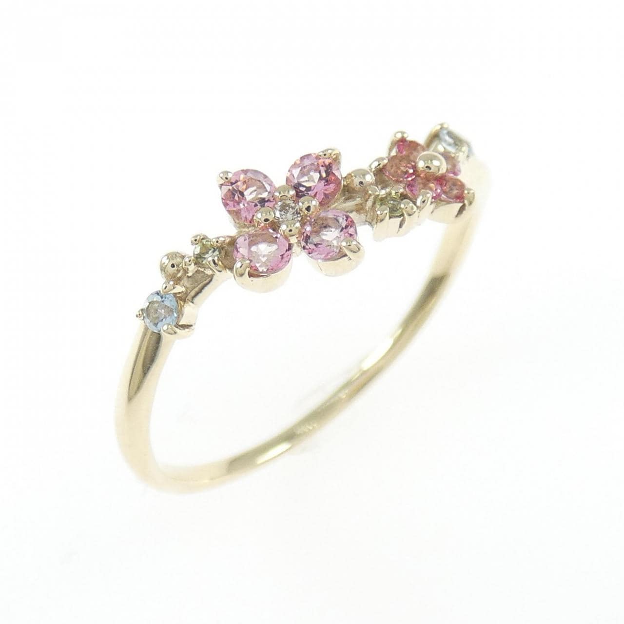 サマンサティアラ カラーストーン リング