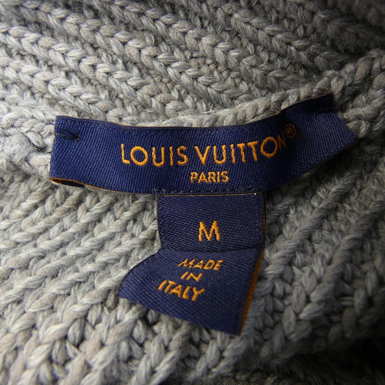 ルイヴィトン LOUIS VUITTON リブニットカーディガン FRKC95QFL カーディガン