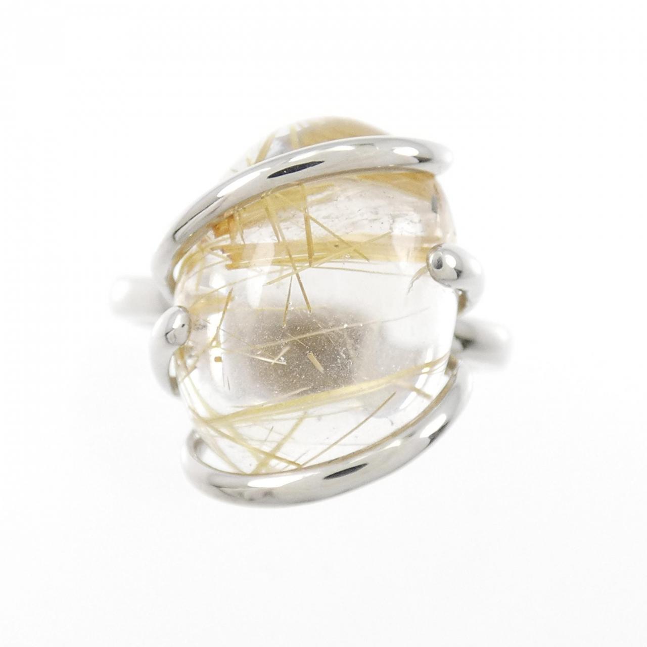 PT ルチルクオーツ リング 11.23CT