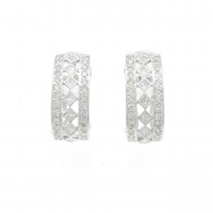 K18WG ダイヤモンド ピアス/イヤリング 1.00CT