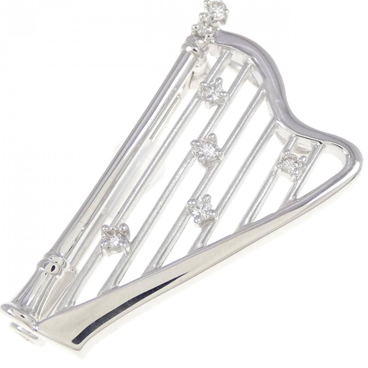 Tasaki鑽石胸針 0.10CT
