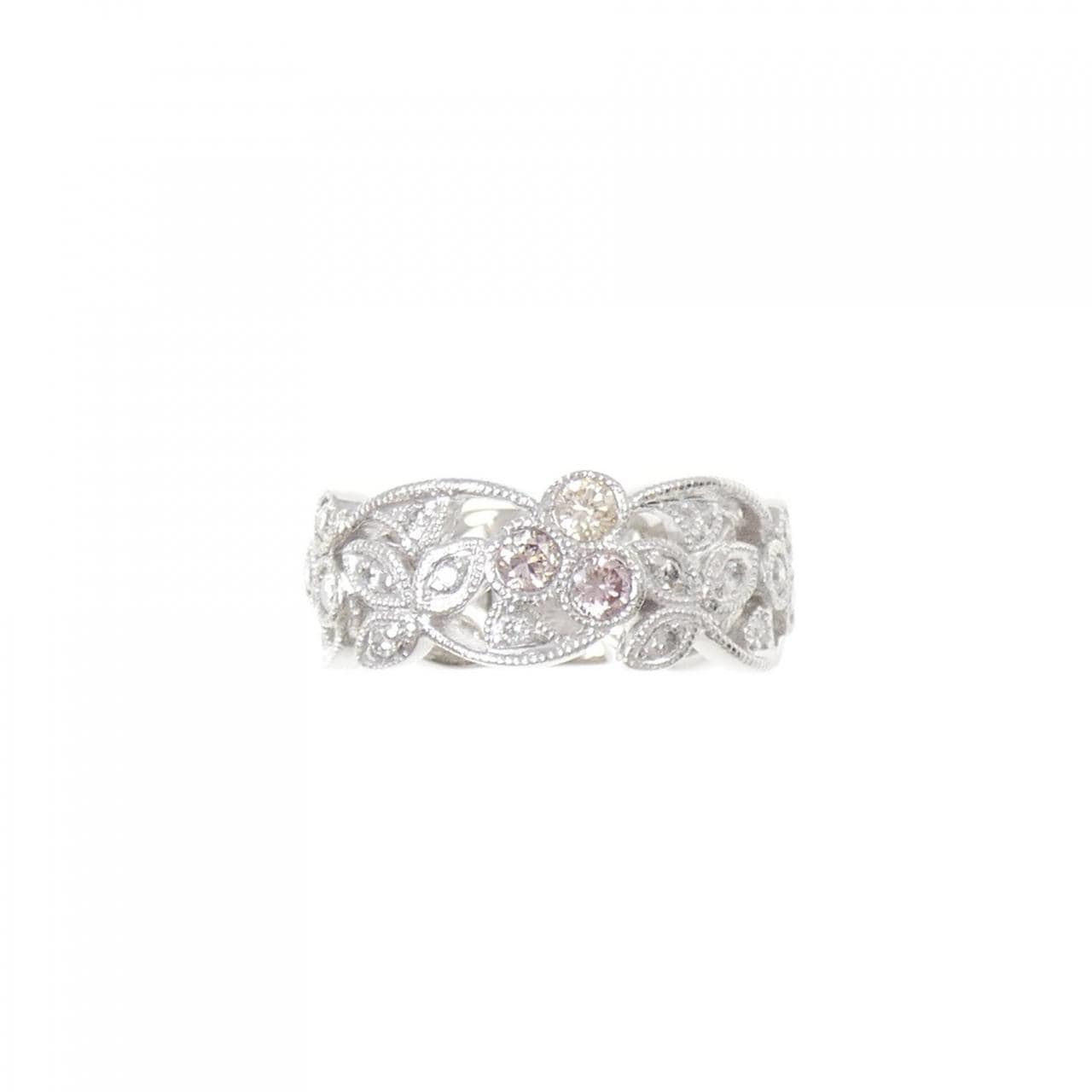 K18WG ダイヤモンド リング 0.16CT