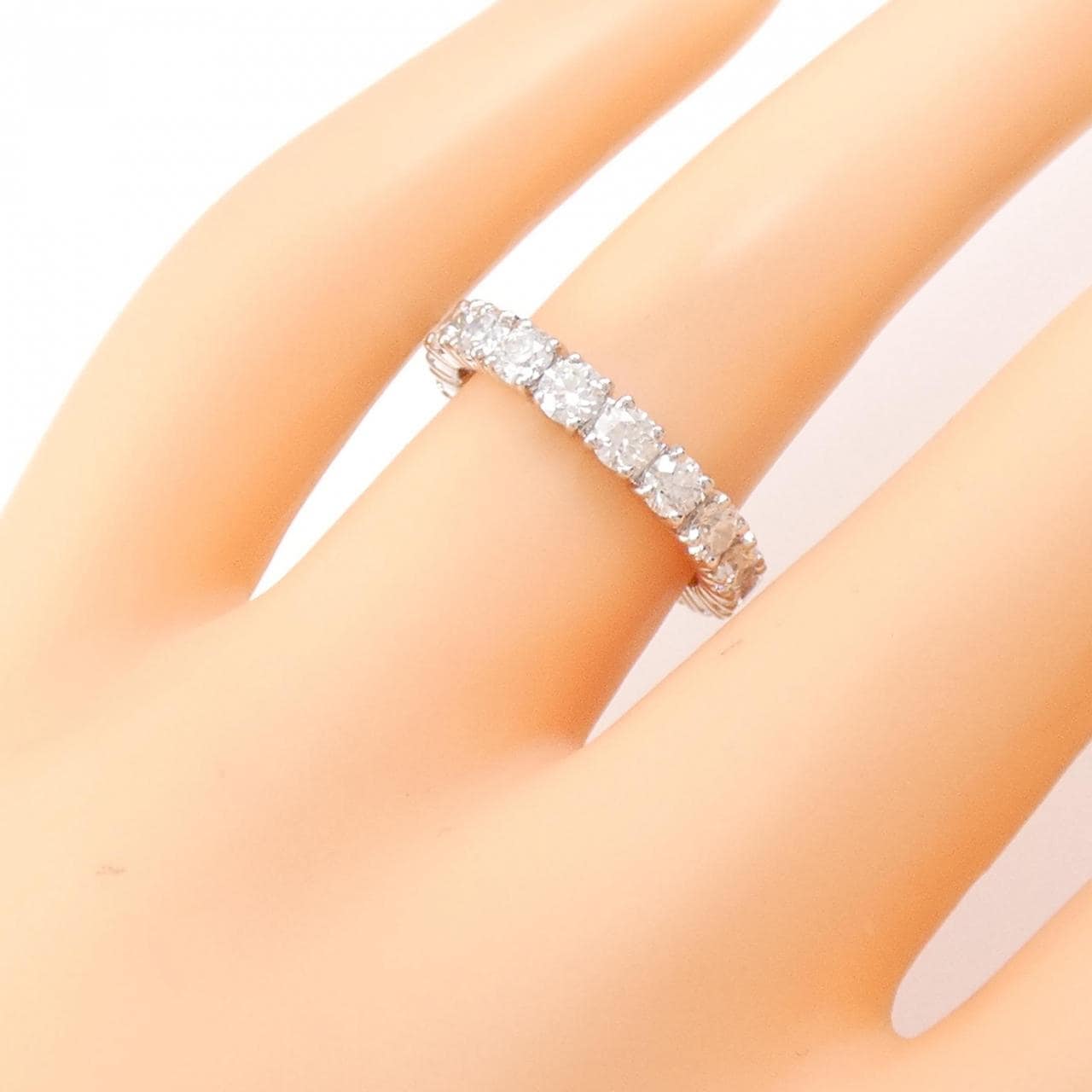 PT フルエタニティ ダイヤモンド リング 2.012CT