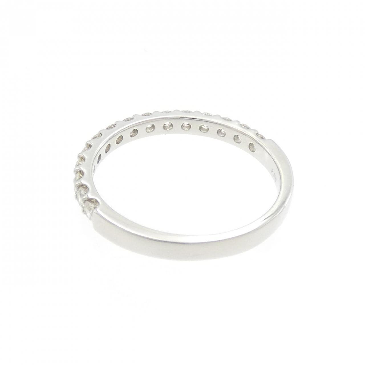 【新品】PT ハーフエタニティ ダイヤモンド リング 0.50CT