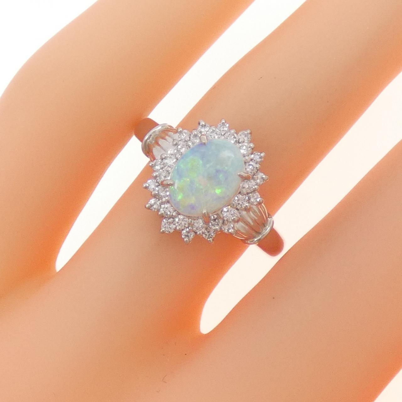 PT900 オパール リング 0.57CT