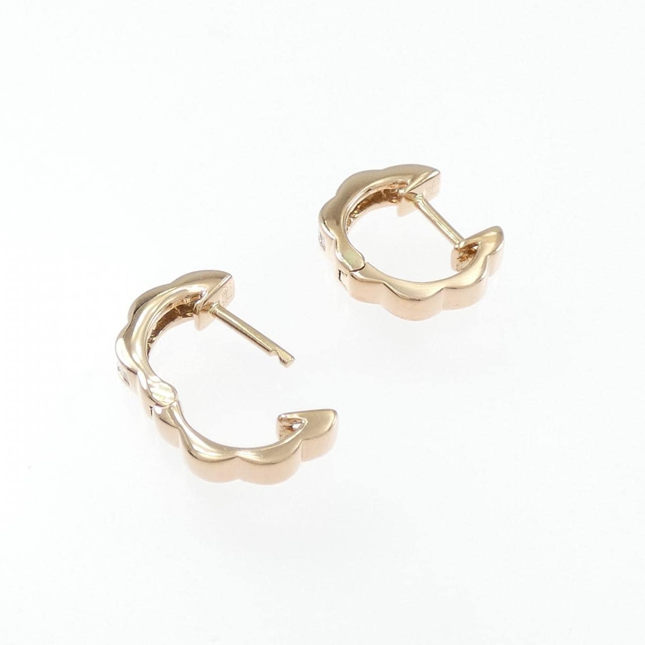 K18PG ダイヤモンド ピアス 0.26CT