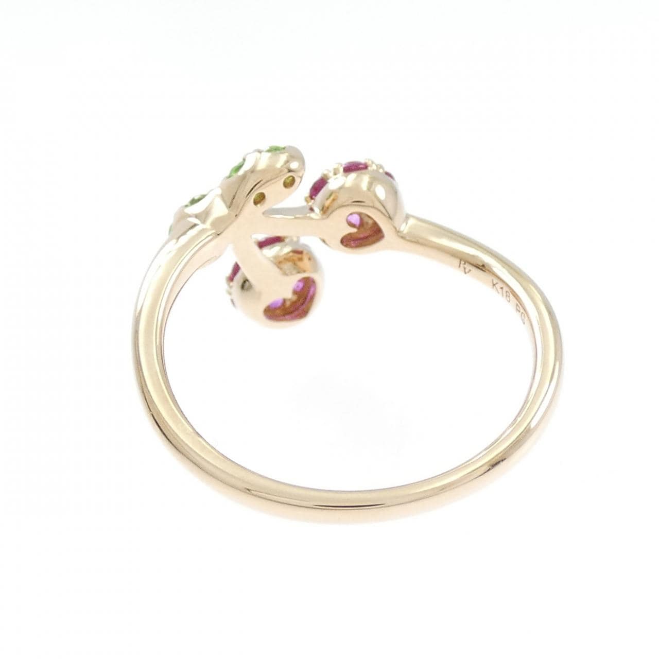 ポンテヴェキオ サファイヤ リング 0.30CT