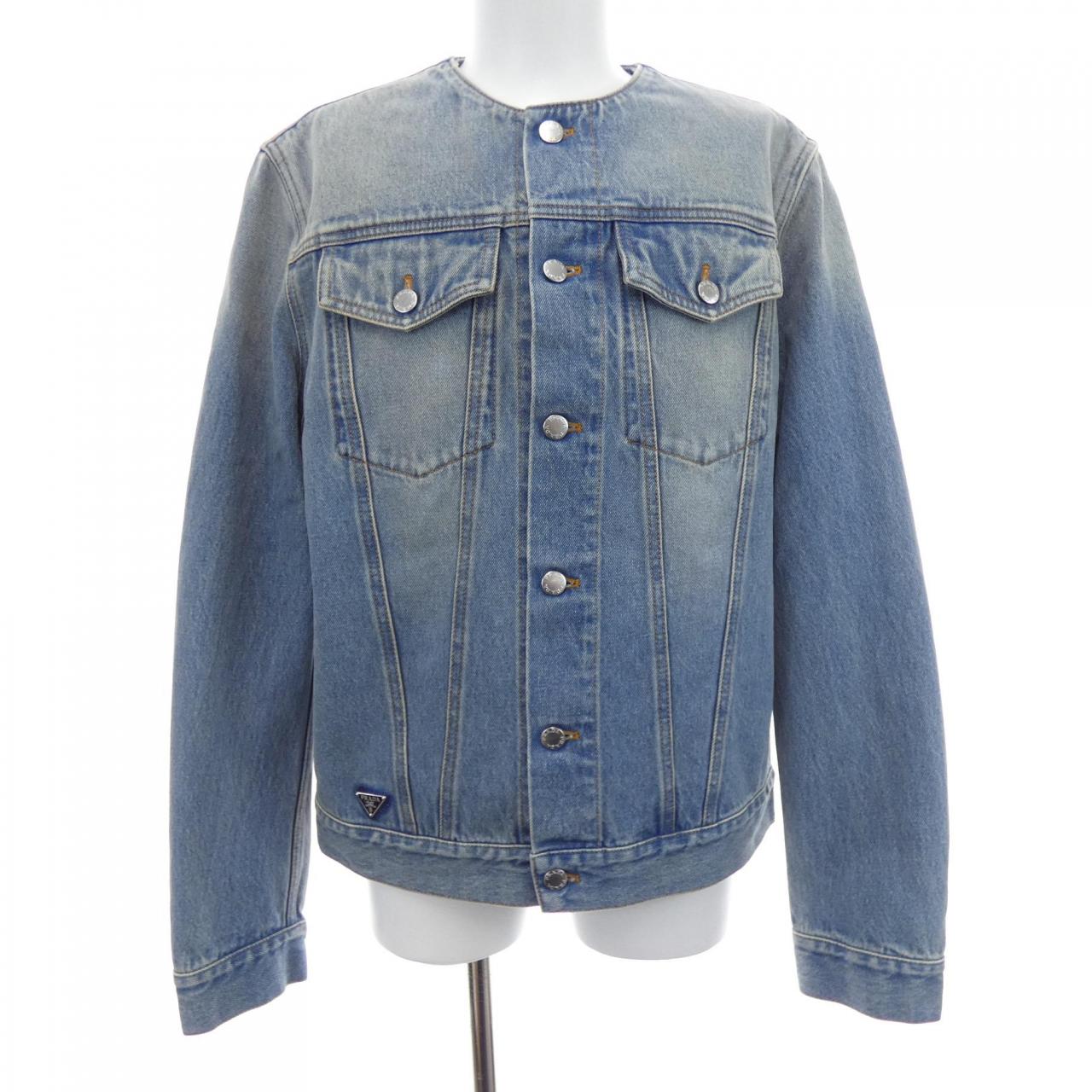 プラダ PRADA トライアングルロゴ GEB229 S231 12K1 デニムジャケット