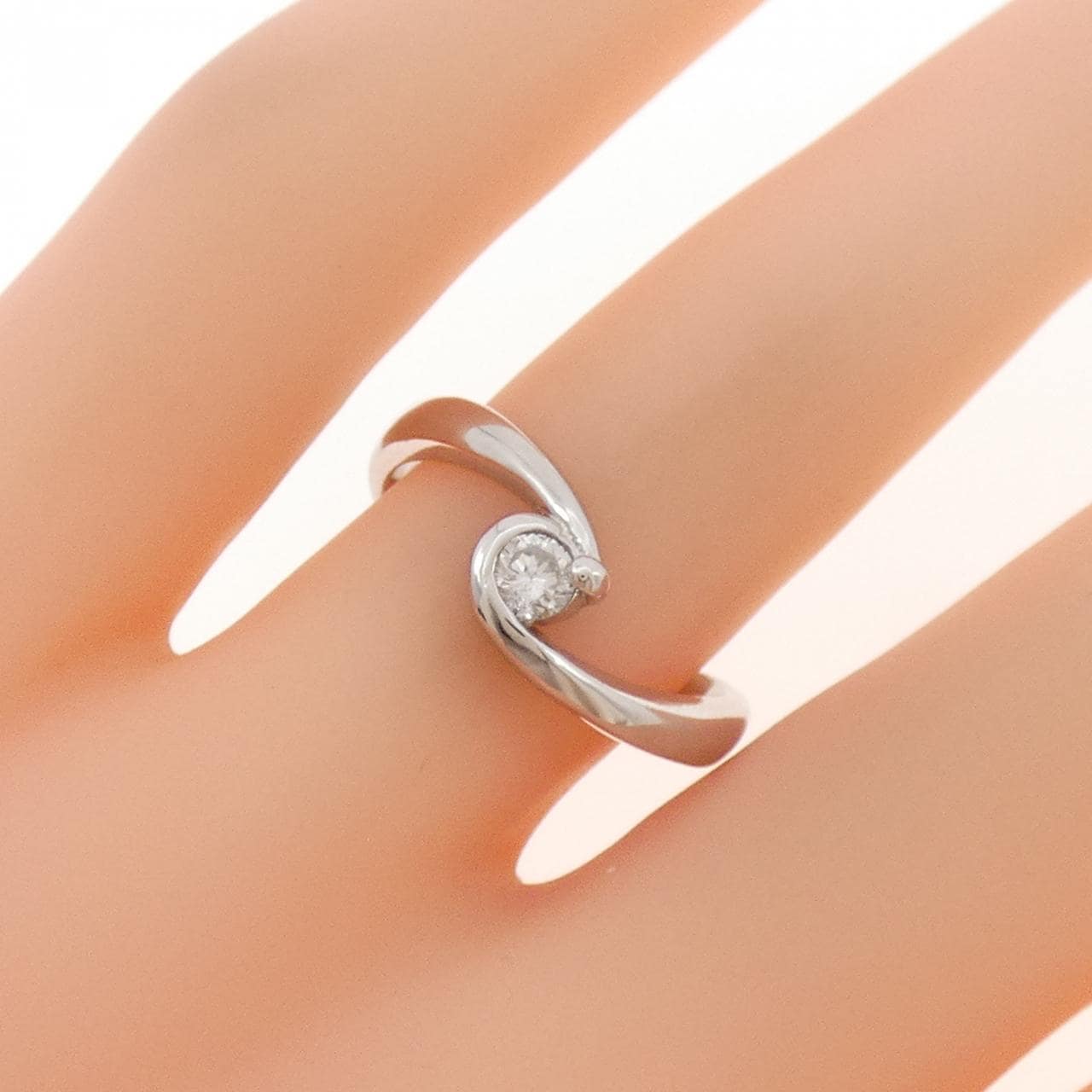PT900 ダイヤモンド リング 0.12CT
