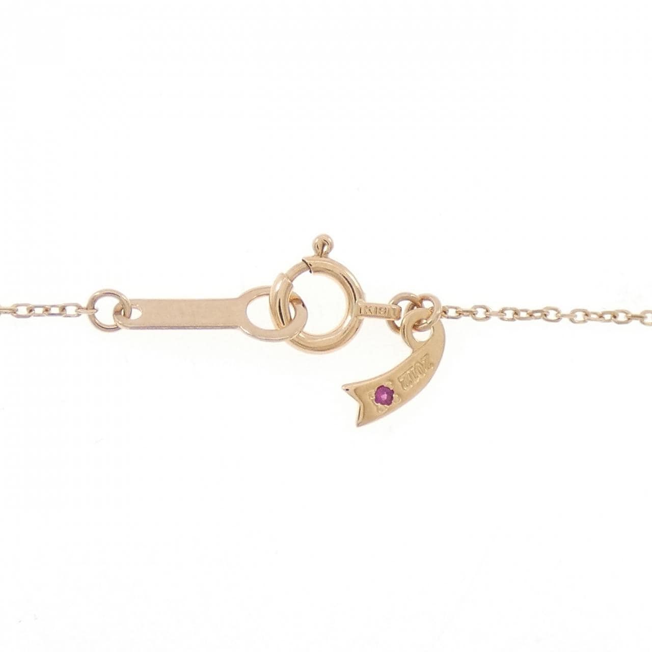 4゜C ハート ダイヤモンド ネックレス