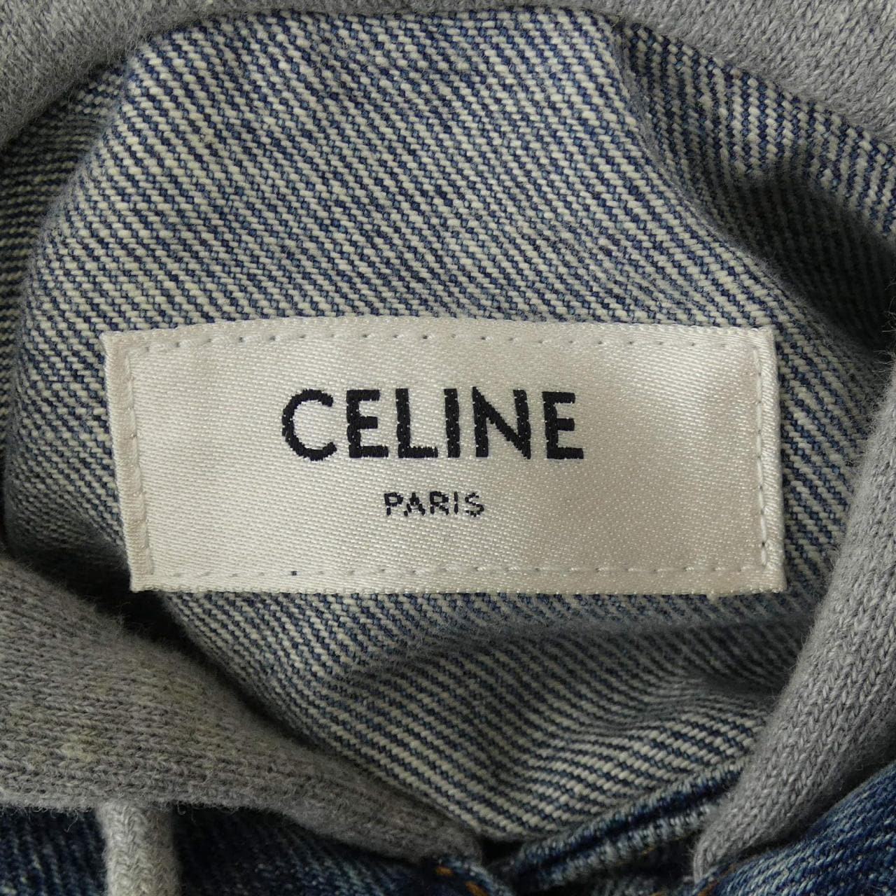 セリーヌ CELINE フード付きトラッカージャケット 2Q472930F デニムジャケット