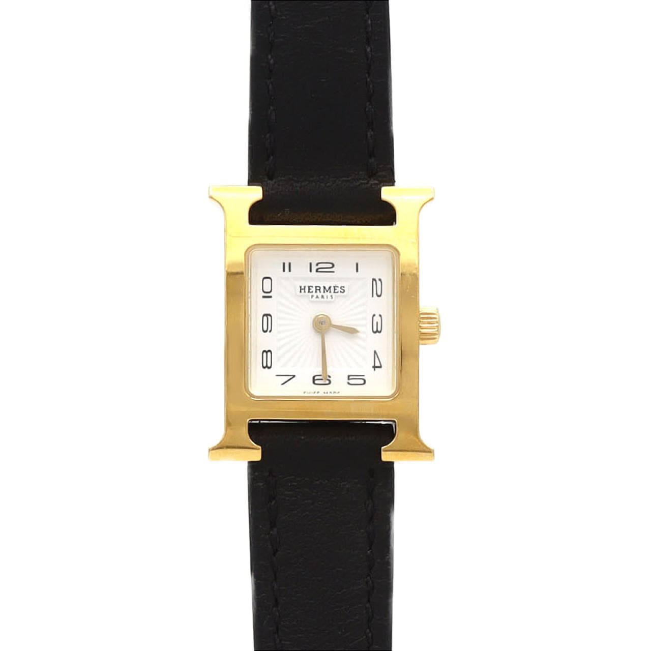 【ノーメンテナンス還元価格】エルメス Hウォッチ GP HH1.101 GP クォーツ