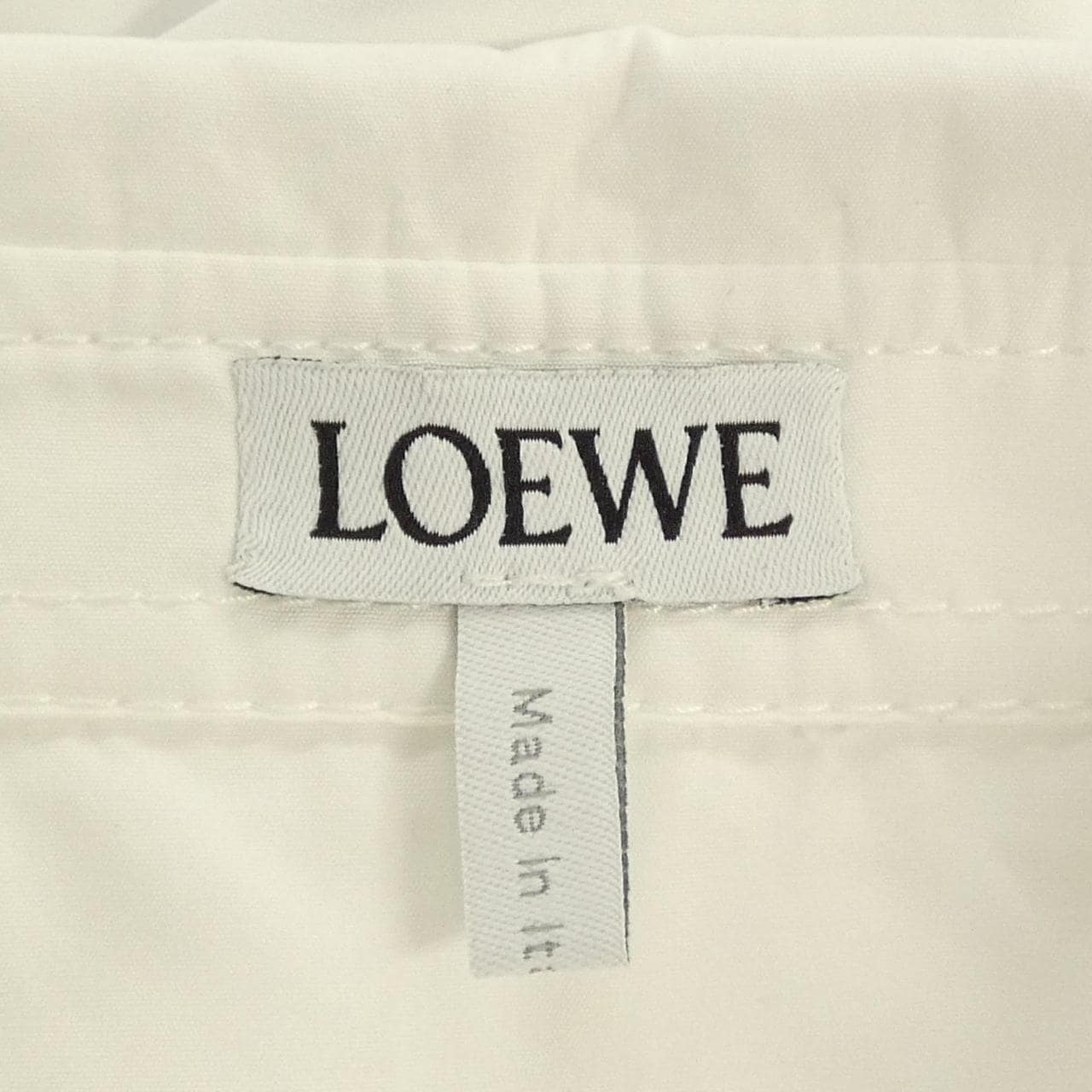 ロエベ LOEWE クロップド シャツ S359Y05XAX トップス