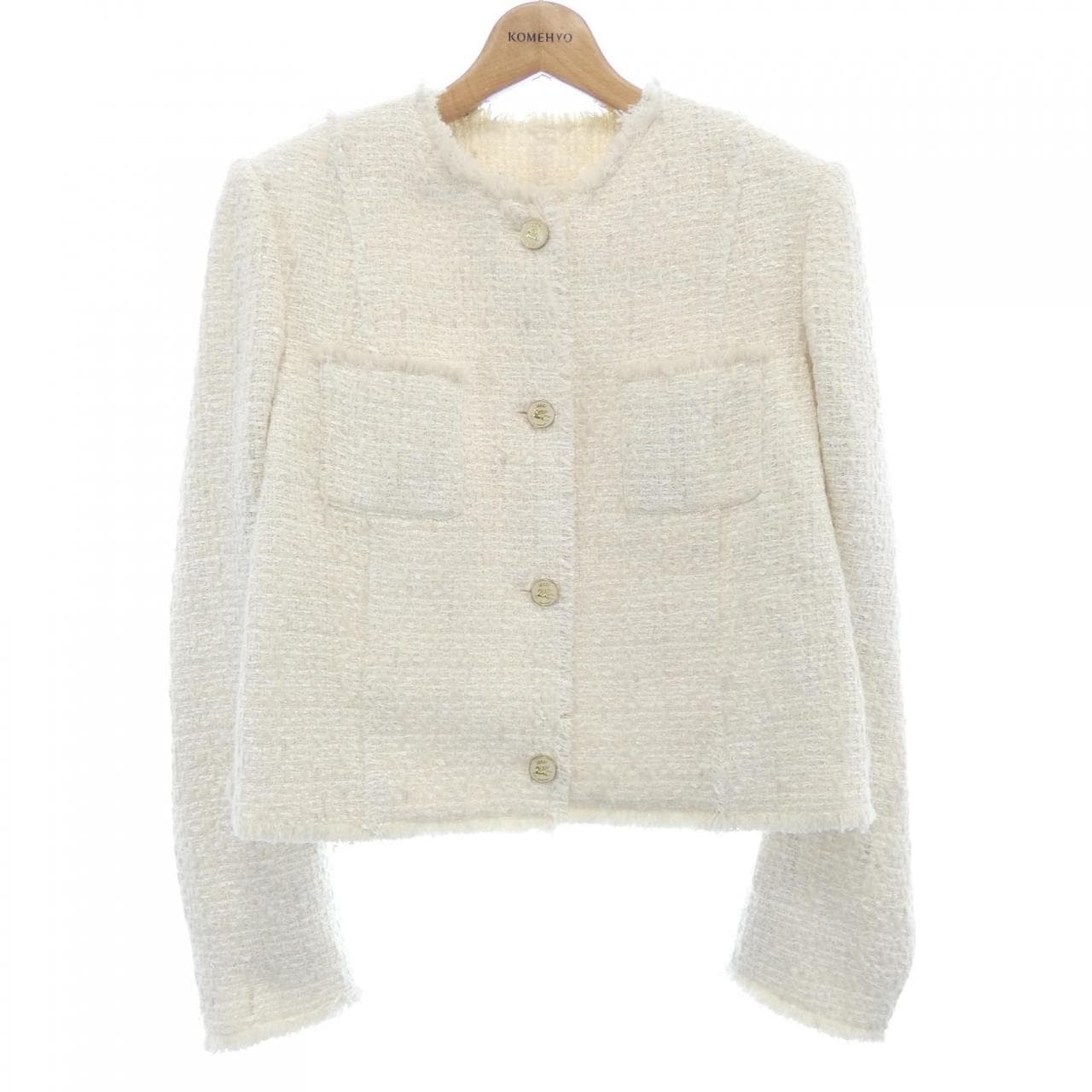 エトロ ETRO ノーカラージャケット