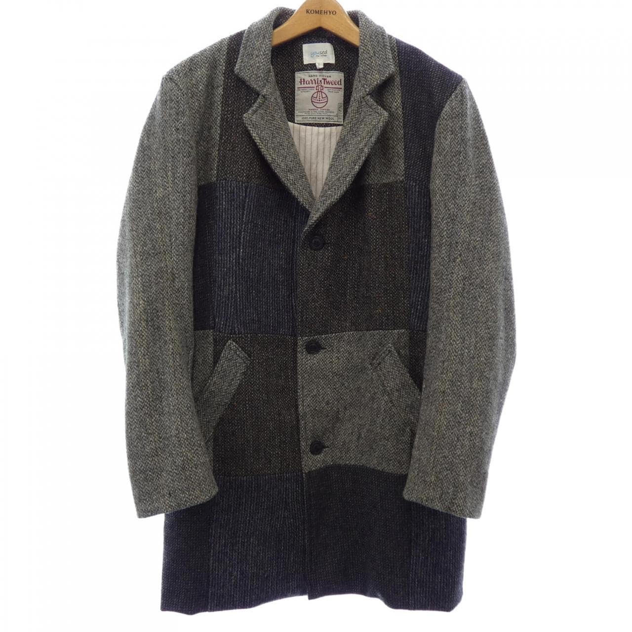 YOUSED PLAY VINTAGE HARRIS TWEED コート