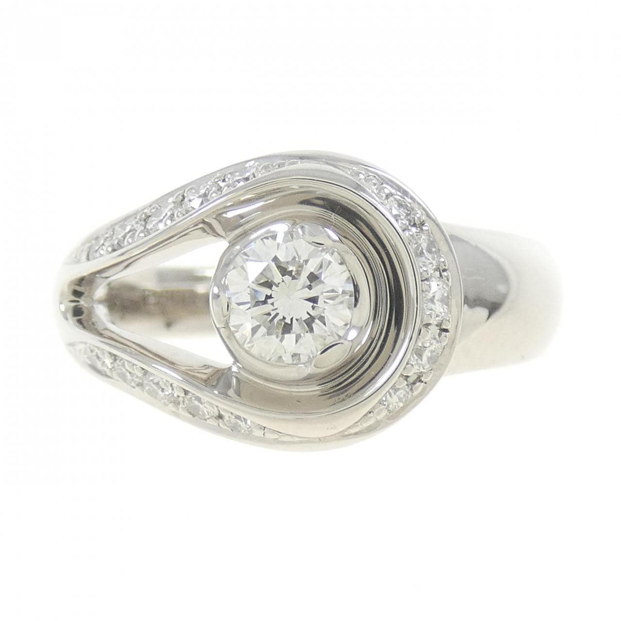 PT ダイヤモンド リング 0.335CT