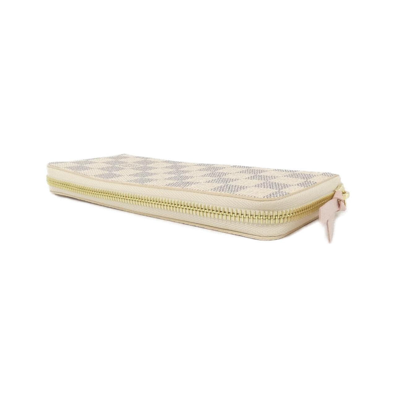 LOUIS VUITTON Damier Azur Portefeuille Clemence N61264 钱包