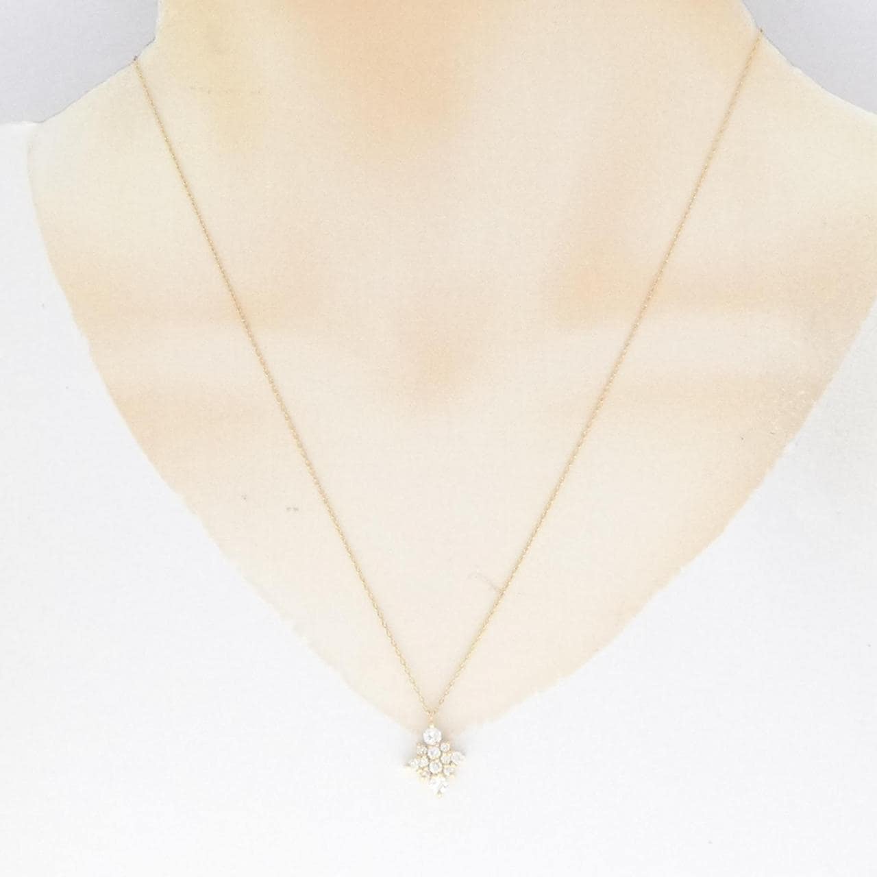 コメ兵｜K18YG ダイヤモンド ネックレス 0.59CT｜ジュエリー ...