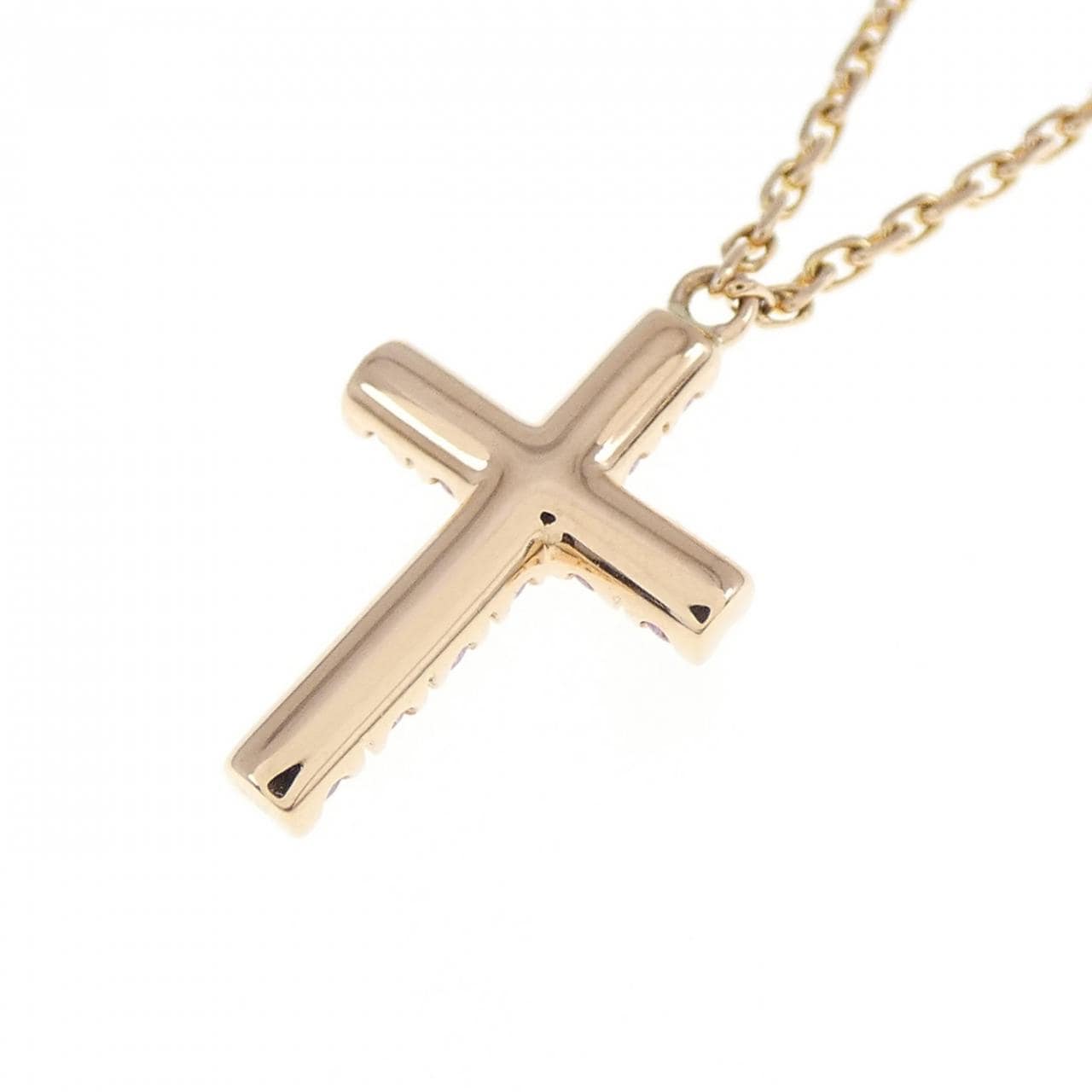 Cartier Cross Sapphire Necklace