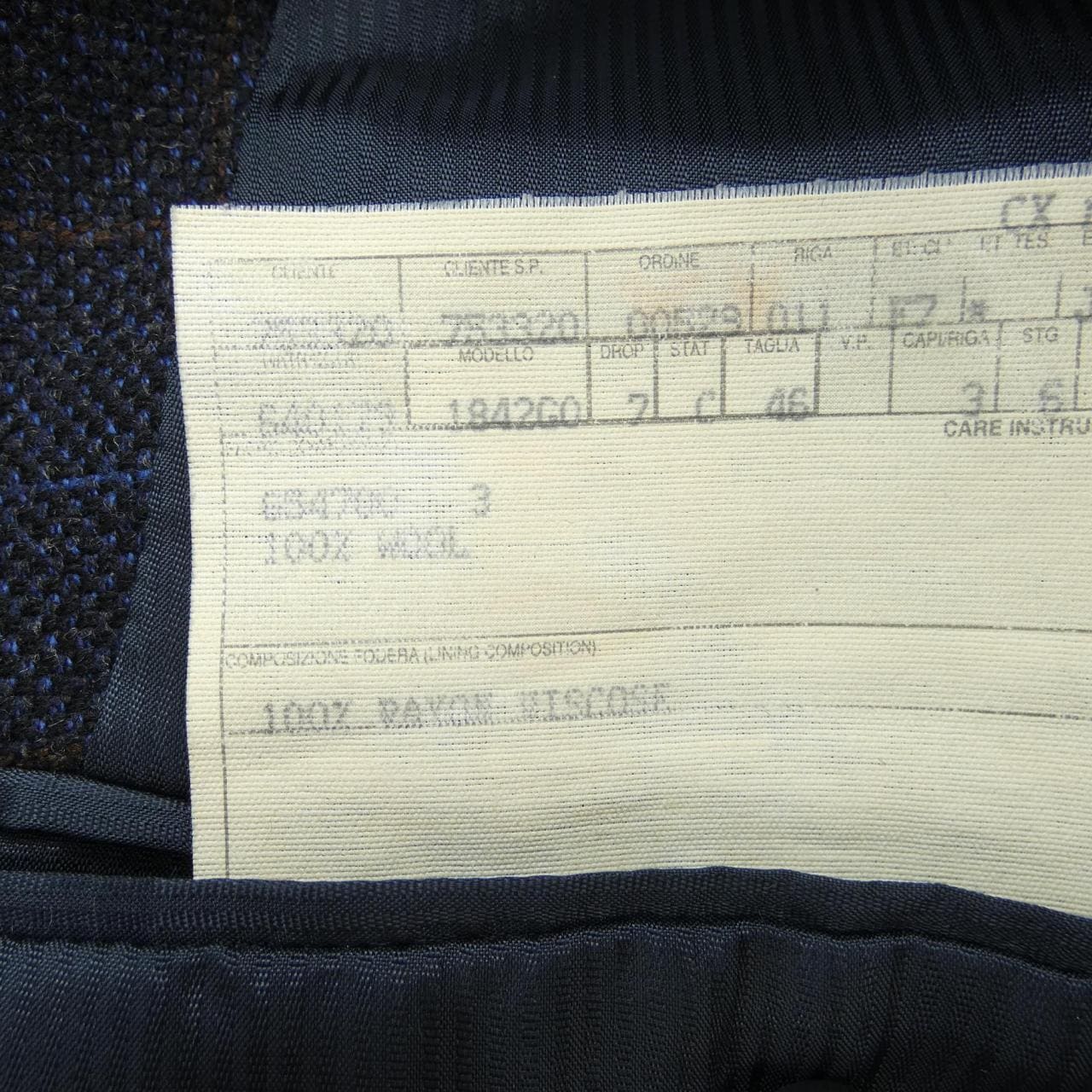 エルメネジルドゼニア Ermenegildo Zegna ジャケット