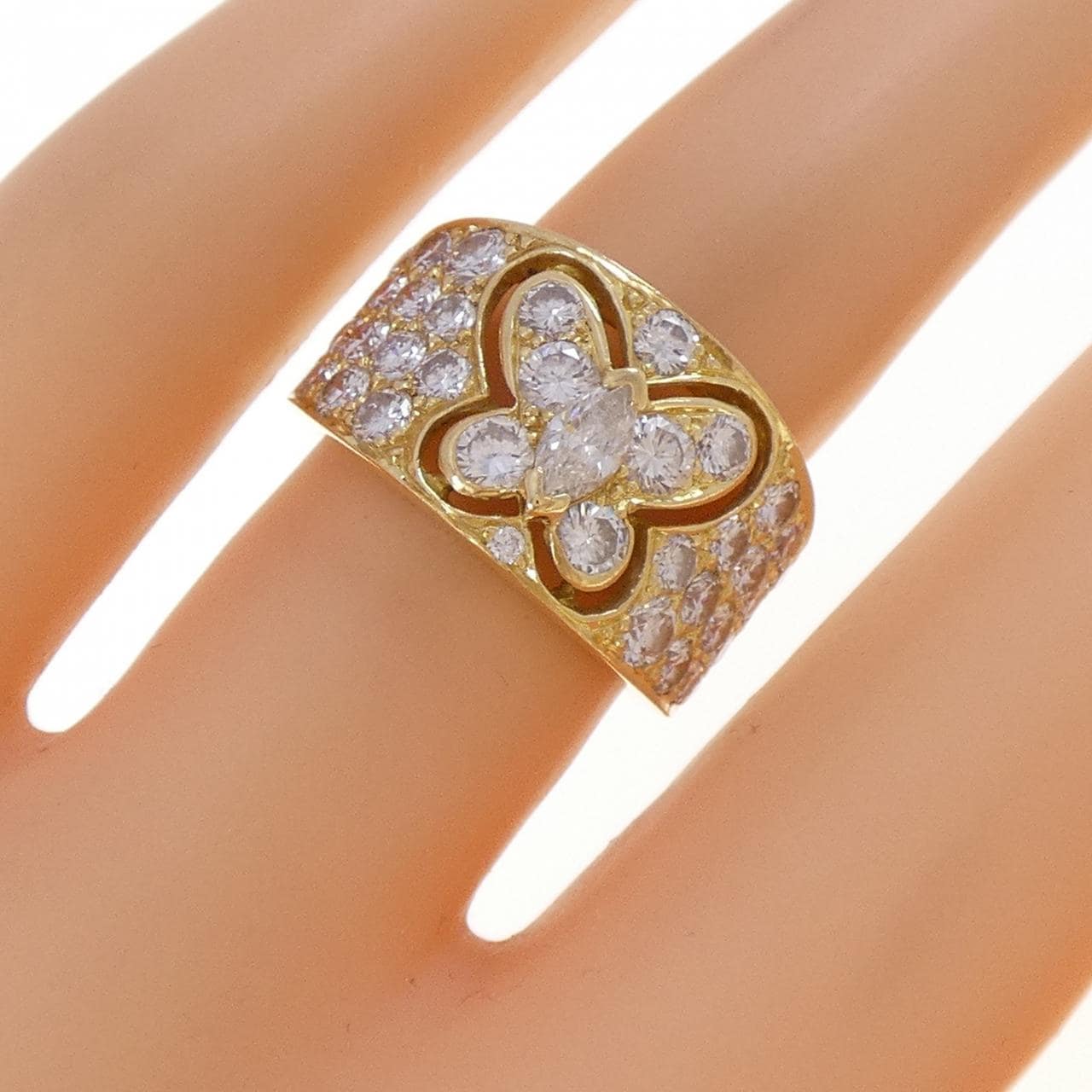 【ヴィンテージ】ヴァンクリーフ&アーペル ダイヤモンド リング 2.02CT