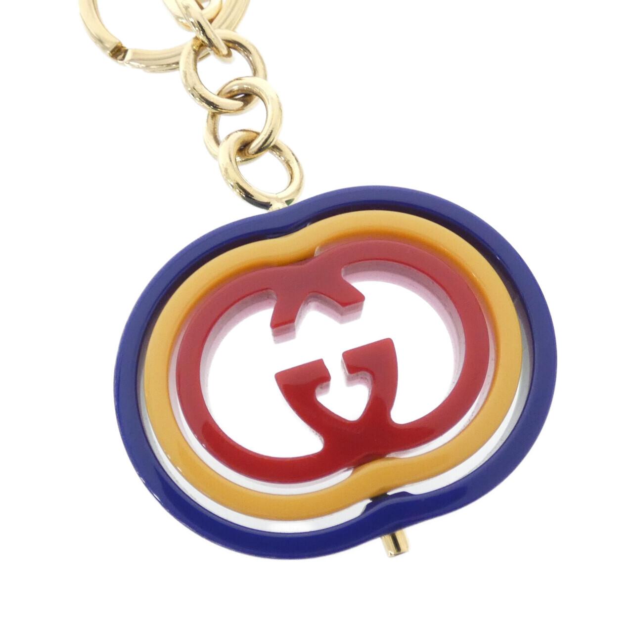 グッチ 728218 9AABI キーリング