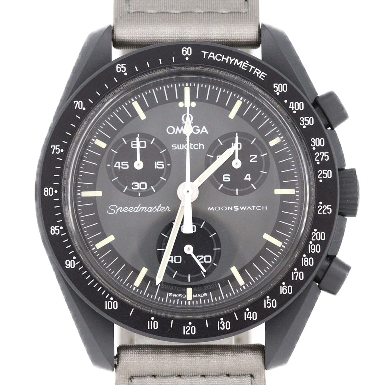 スウォッチ スウォッチxオメガ･ミッショントゥマーキュリー SO33A100 バイオセラミック クォーツ